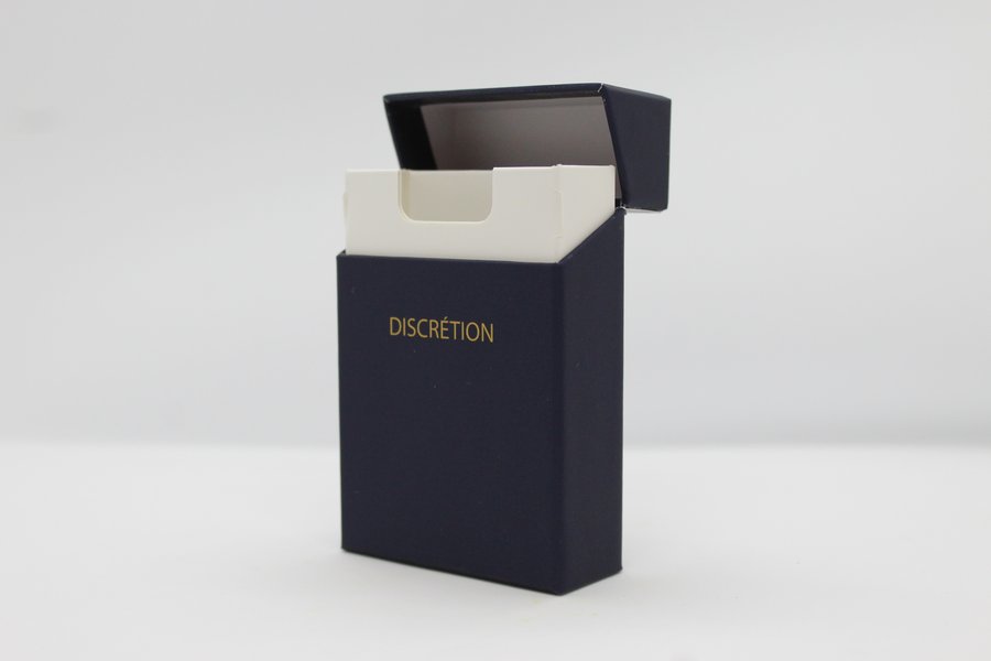 Box Écran Discrétion ouvert, intérieur ivoire