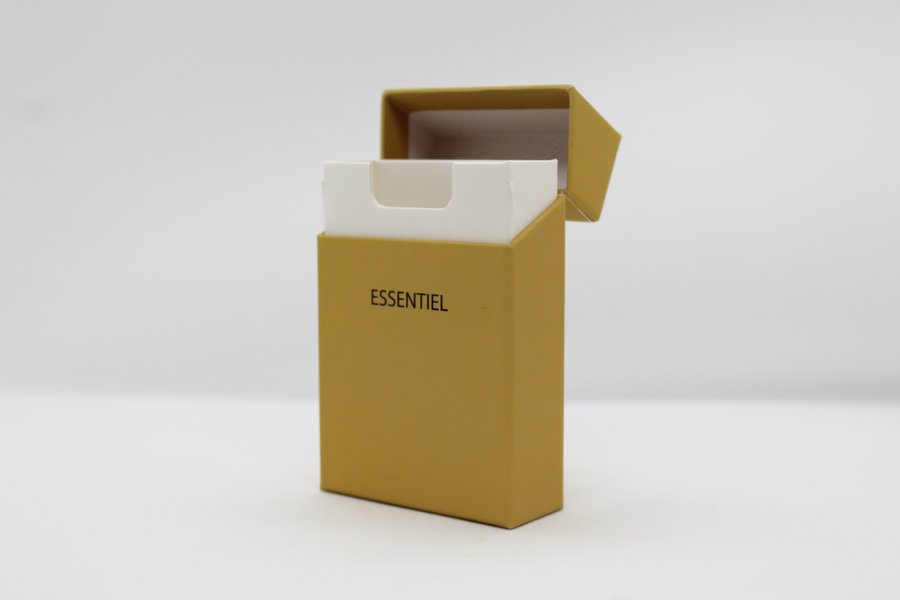 Box Écran Essentiel ouvert, intérieur ivoire